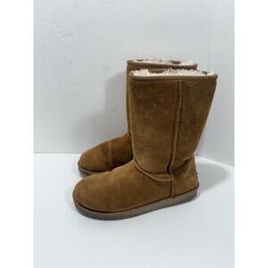Koolaburra By Uggs women chestnut brown suede‎ tall Classic boots US 9 Euro 40